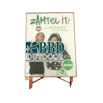 Outdoor useful advertising steel billboard advertising display