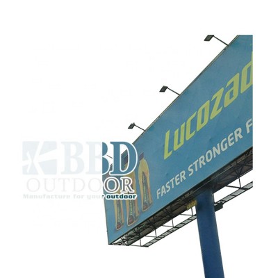 Unique custom modern creative highway unipole bulletin board billboard