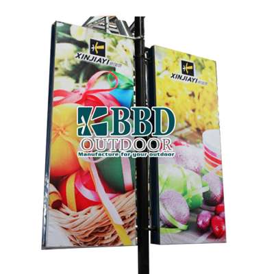 China factory new produce professional solid steel material double sided advertising light box