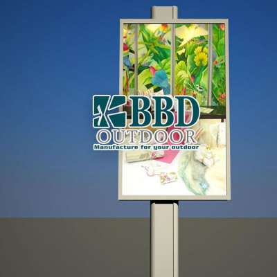 Assurance quality factory direct high quality outdoor double sided led sign